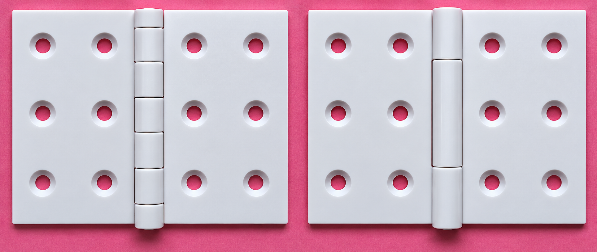 BISAGRAS PARA PUERTAS O ESTANTES (PACK DE 2) - imagen 1