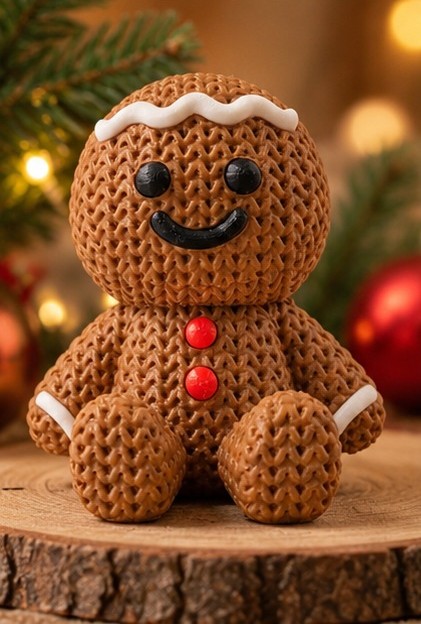 Hombre de jengibre crochet - imagen 1